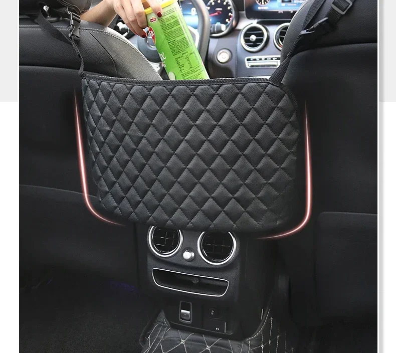 Auto-Aufbewahrungstasche, Autositz-Aufbewahrungstasche, mittlere Armlehne für das Auto, Aufbewahrungsbox mit isolierter Rückenlehne