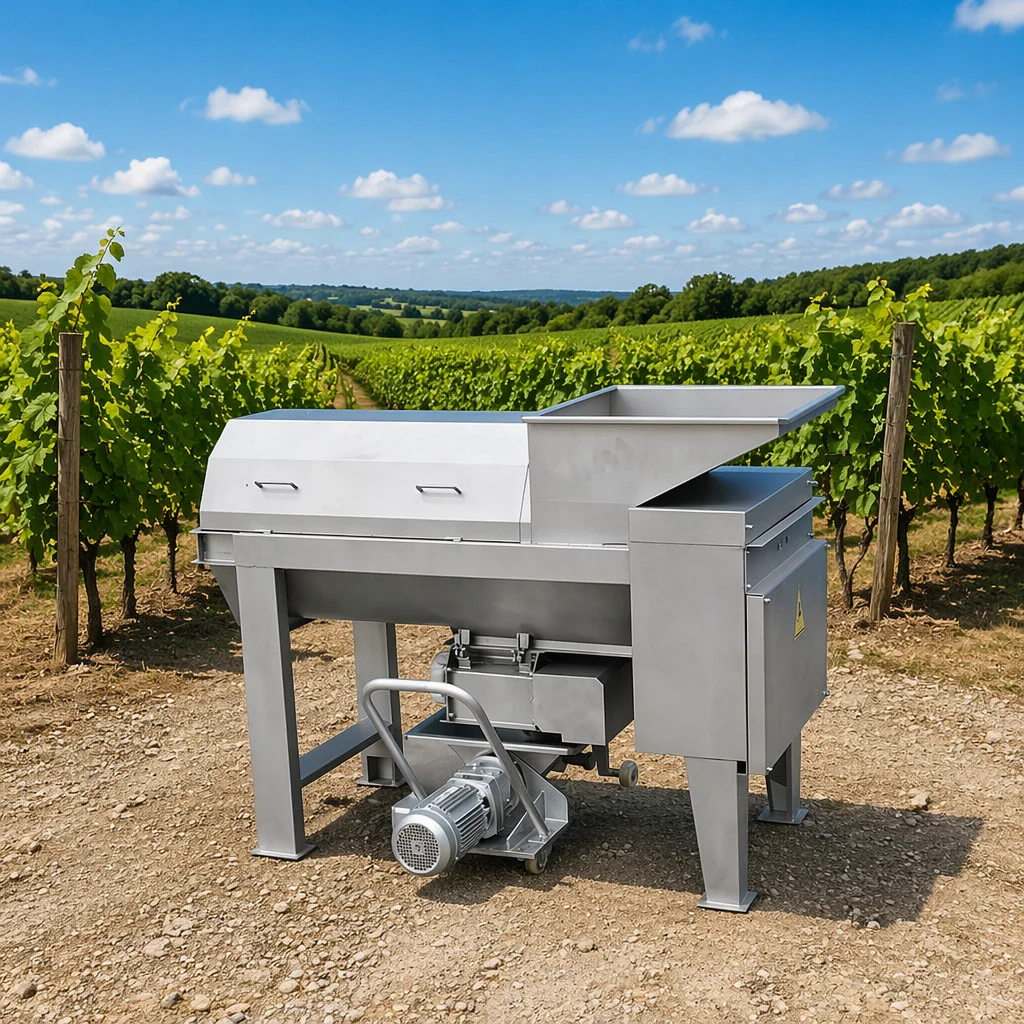HN high efficiency 304 stainless steel winemaking production line automatic grape washing machine grape peeling machine