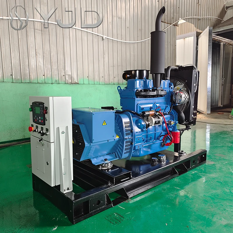 60kva 30kva 45kva 25kva 40kva 27kva 20kva 50kva 80kva 100kva 75kva Open Frame Type diesel Generator Set with Change Over Switch