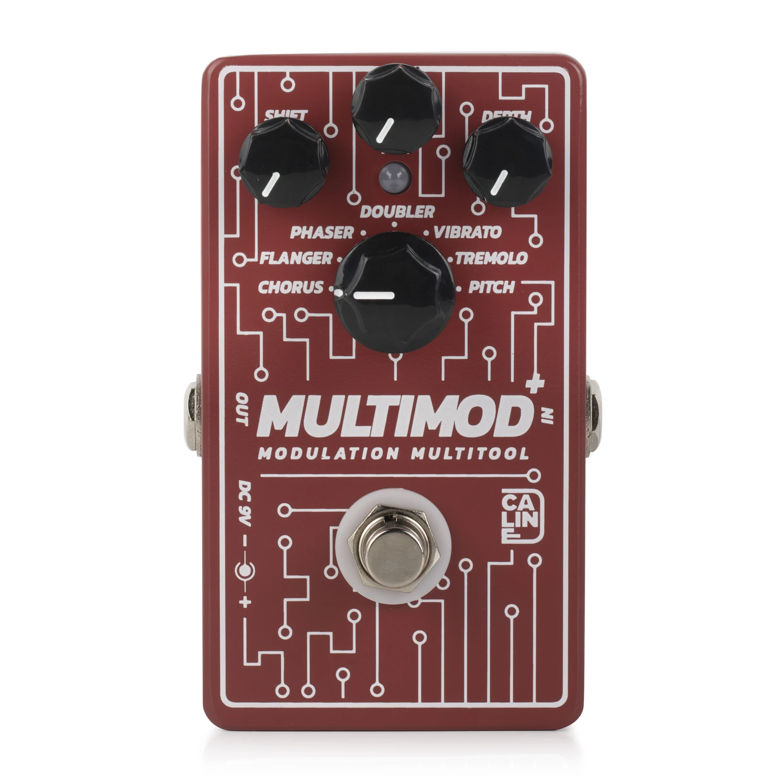 Caline CP-506 Multimod – Modulation Multi tool Digital Guitar Effect Pedal Chorus/Flanger/Phaser/Doubler/Vibrato/Tremolo/Pitch