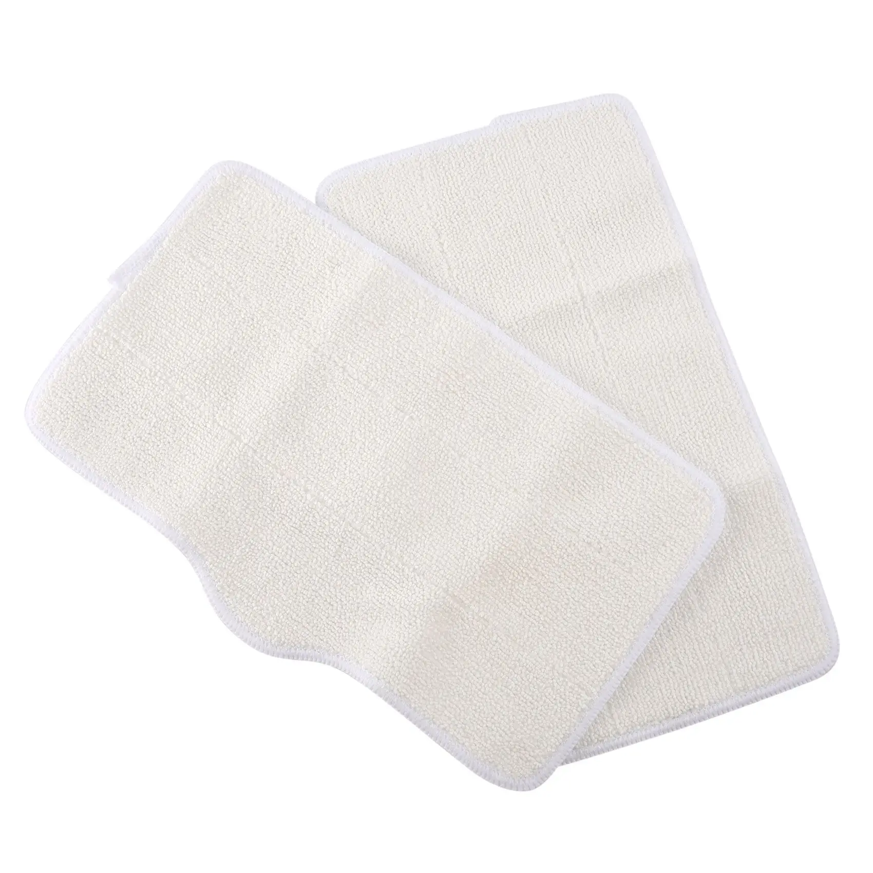 A13I-2 Pcs Cleaning Mop Cloths Replacement For Deerma ZQ610 ZQ600 ZQ100 Steam Engine Home Appliance Parts Accessories