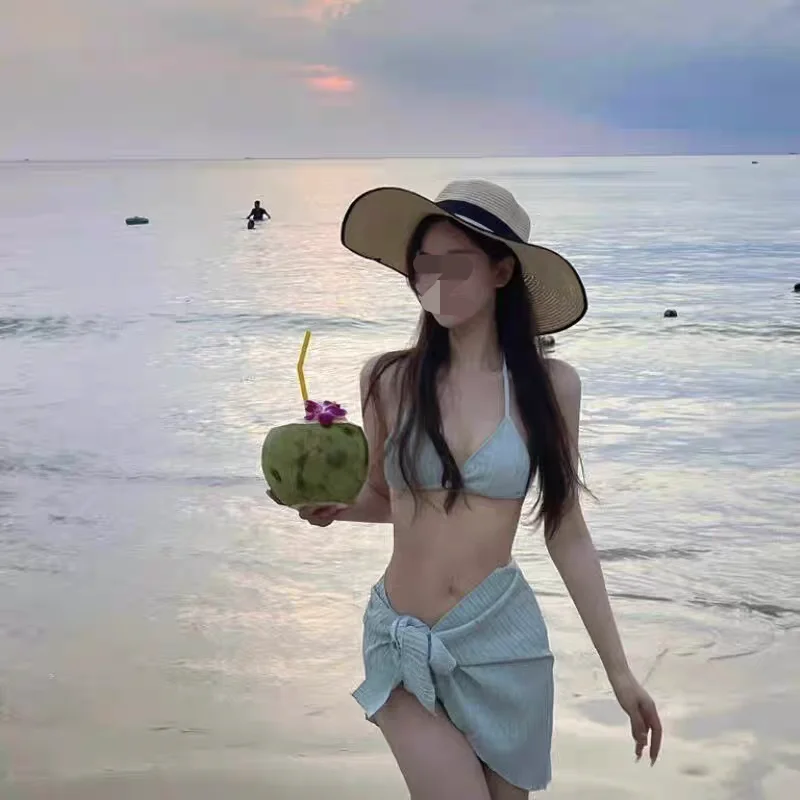 

Сексуальный купальник Pure Desire с ремешком для бикини, женский комплект с накладкой на грудь, модный летний купальник для горячих девушек, нейлоновый материал