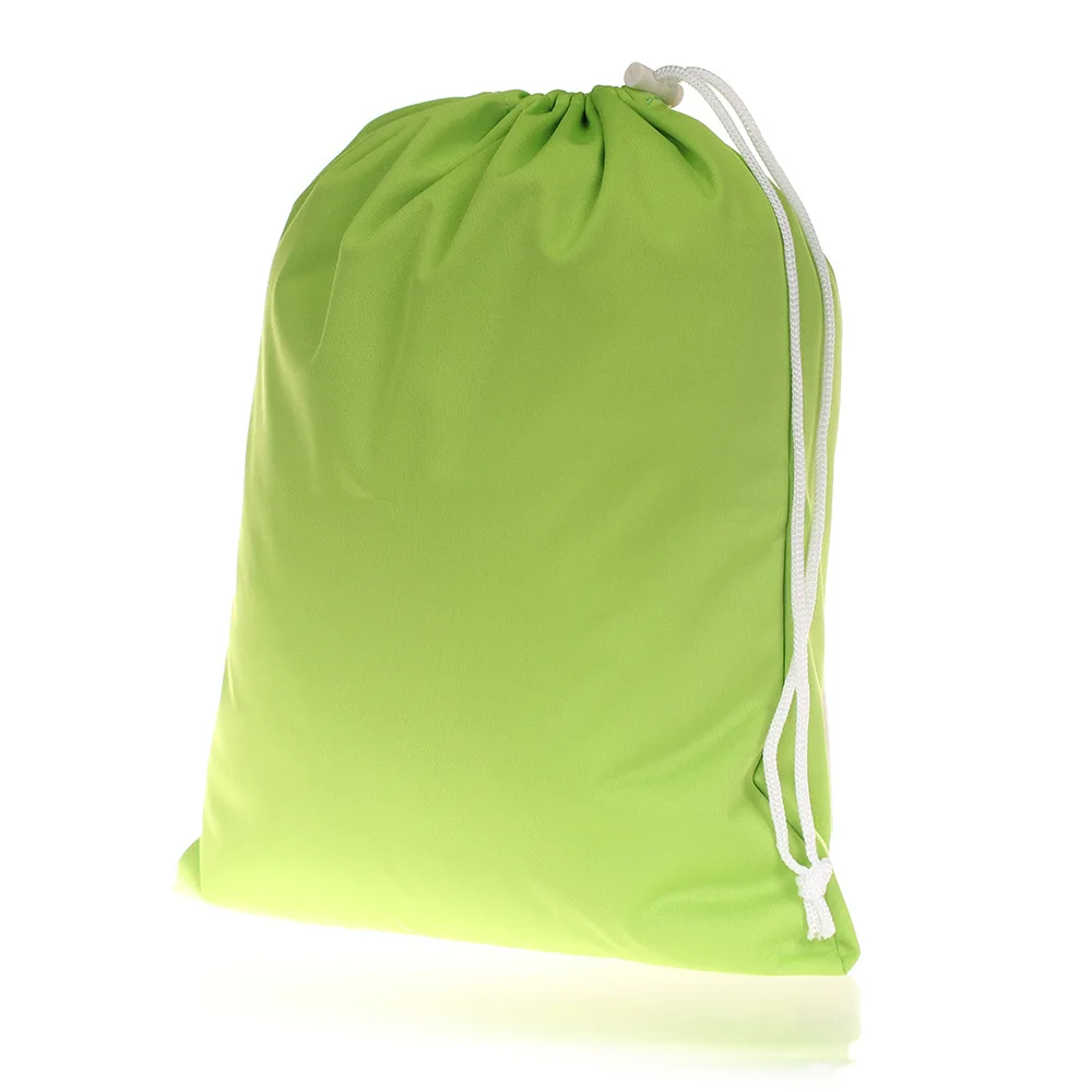 Afbeelding 7: 30*36cm Middelgrote waterdichte luiertas met trekkoord, herbruikbare luiertas, draagbare opbergtas voor strand, zwembad