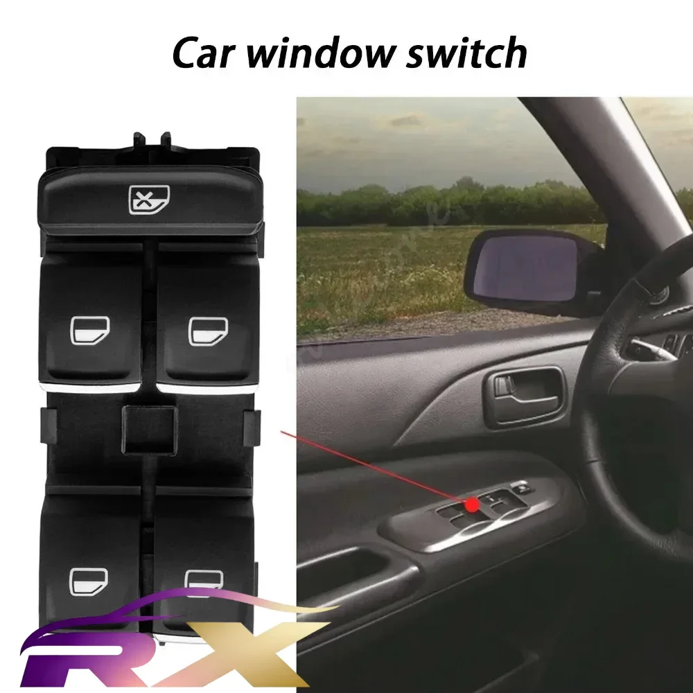 

5GG959857 для VW Touran Tiguan Seat Arteon Golf Passat 2013-2019, кнопка управления стеклоподъемником, автомобильные аксессуары