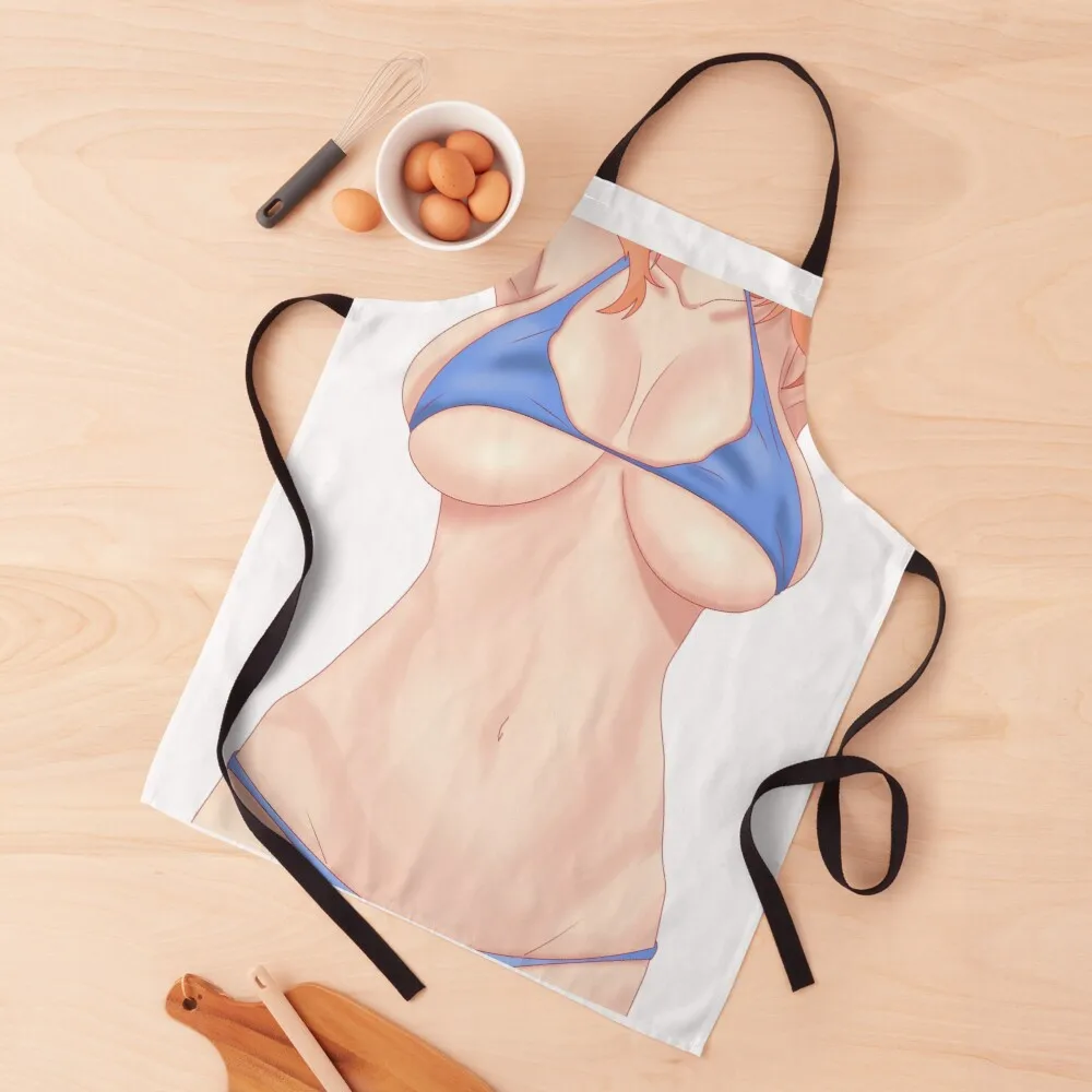 

Sexy anime Bikini Body Cover Up T-Shirt Dress Apron kitchen aprons for girls aprons kitchen custom kitchen apron woman