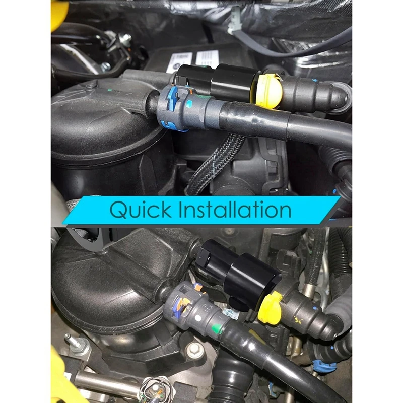 Mega Sale Fuel Filter Return Line Repair Connector, Quick Release Connector for Ford F250 F350 F450 6.7L Powerstroke 2011-2016