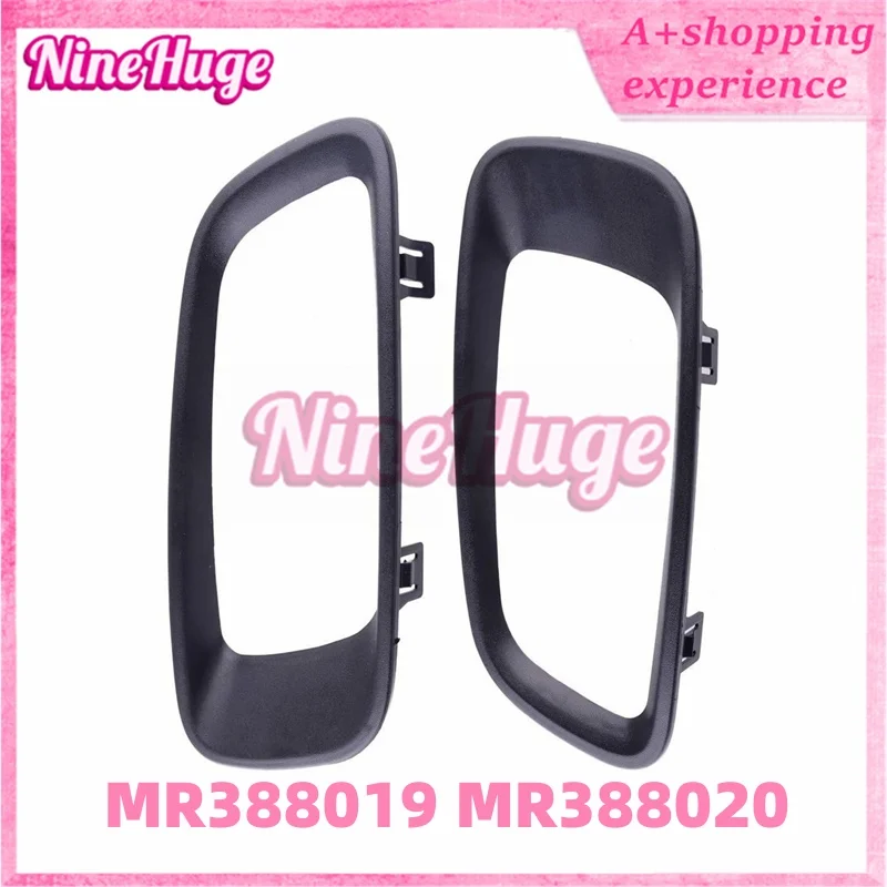 Car Front Fog Lamp Cover Frame MR388019 MR388020 For Mitsubishi Pajero Montero 2000 2001 2002 2003 V73 V75 V76 V77 V78