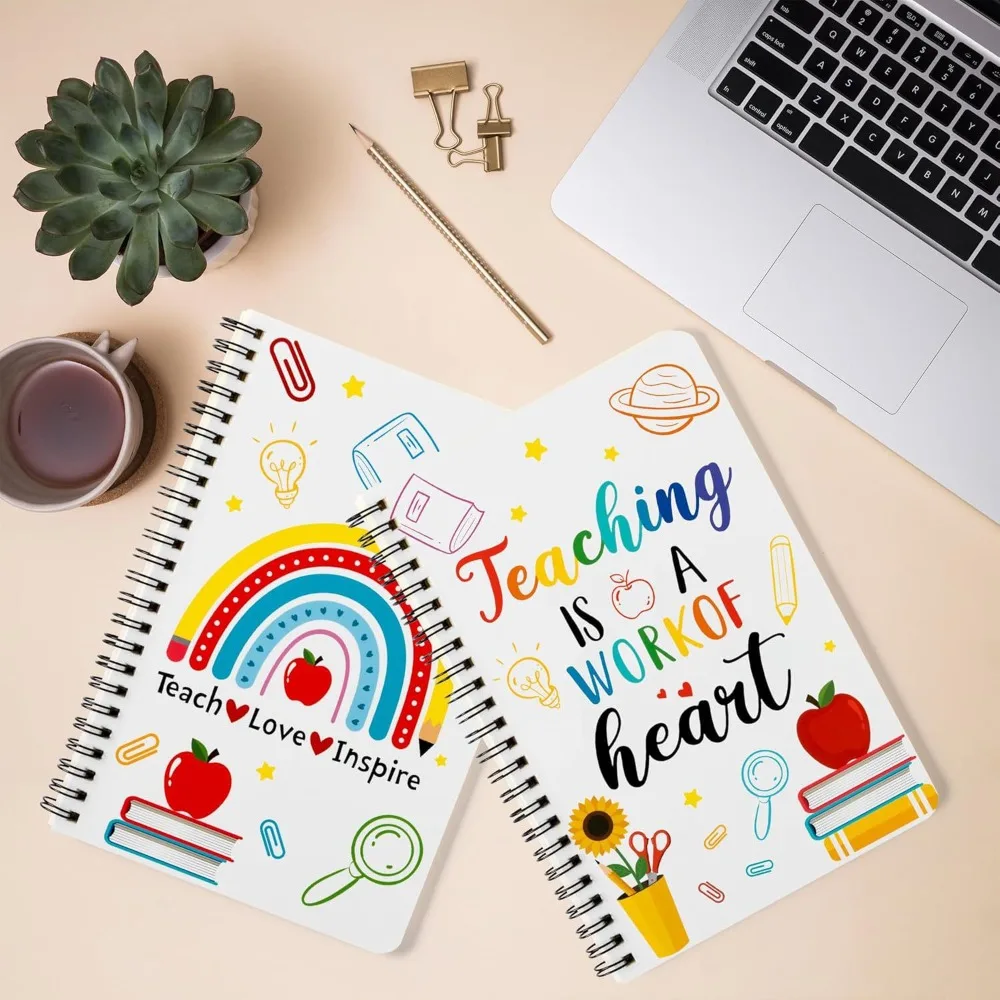 caderno-espiral-de-apreciacao-para-professores-caderno-impresso-arco-Iris-para-presente-de-professor-escritorio-e-anotacoes-diarias
