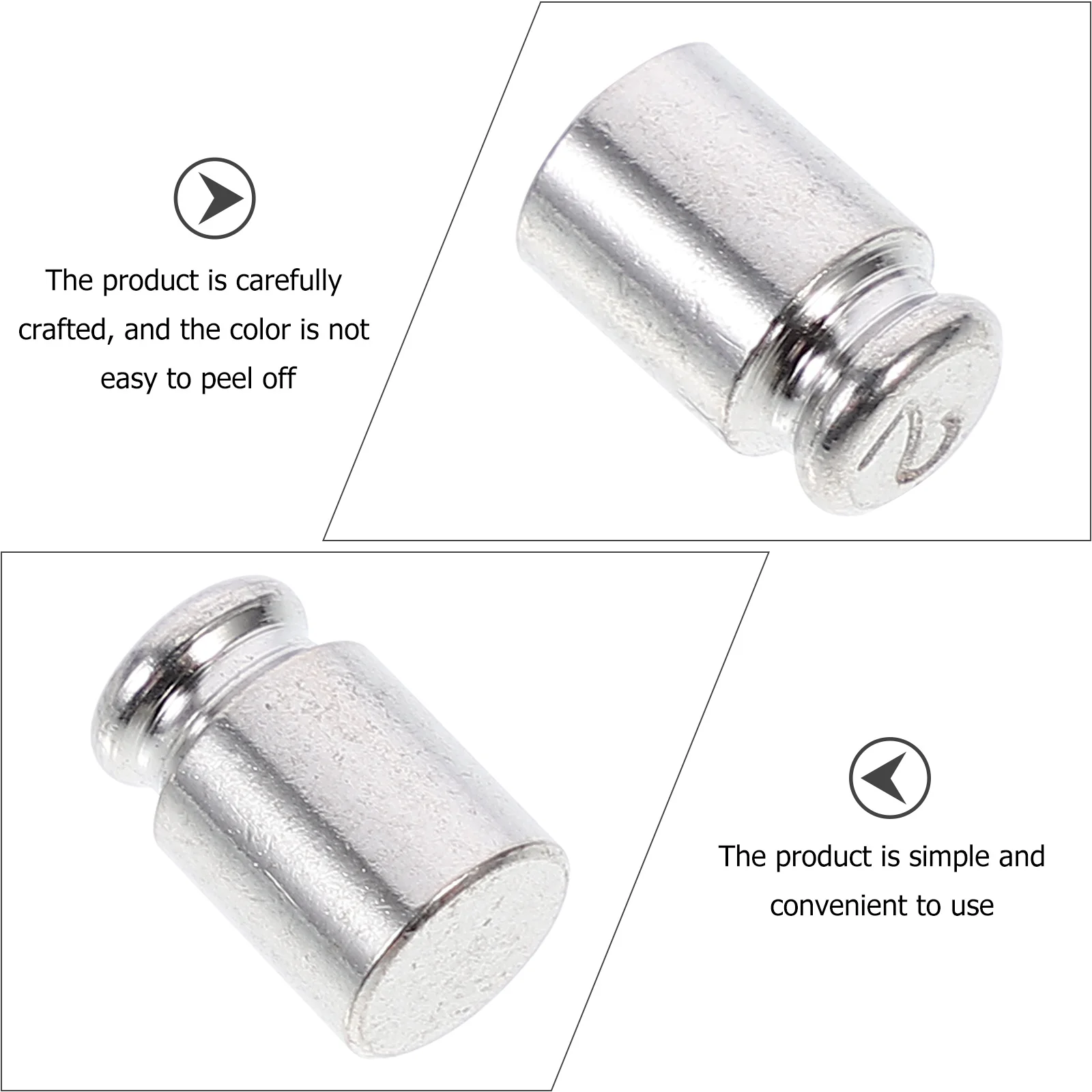 

5pcs Steel Calibration Weights for Scale Balance Tools Experiment Weighing Weight Plating Weight Chrome Anti Rust Oxidation