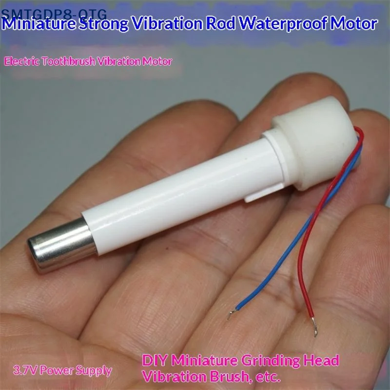 NEW 1/3Pcs Mini Waterproof Vibration Rod Motor Strong Vibrating Motor DC1.5V‑3.7V For Electric Toothbrush DIY Polishing Grinding