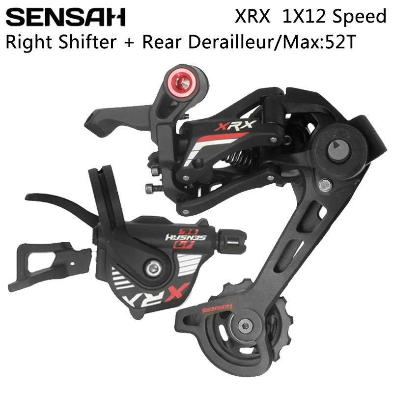 

SENSAH MTB XRX 1x1 2 скорости MTB велосипедная передача Groupset XRX 12 правый рычаг переключения задний переключатель 12 S 12 В велосипедные детали