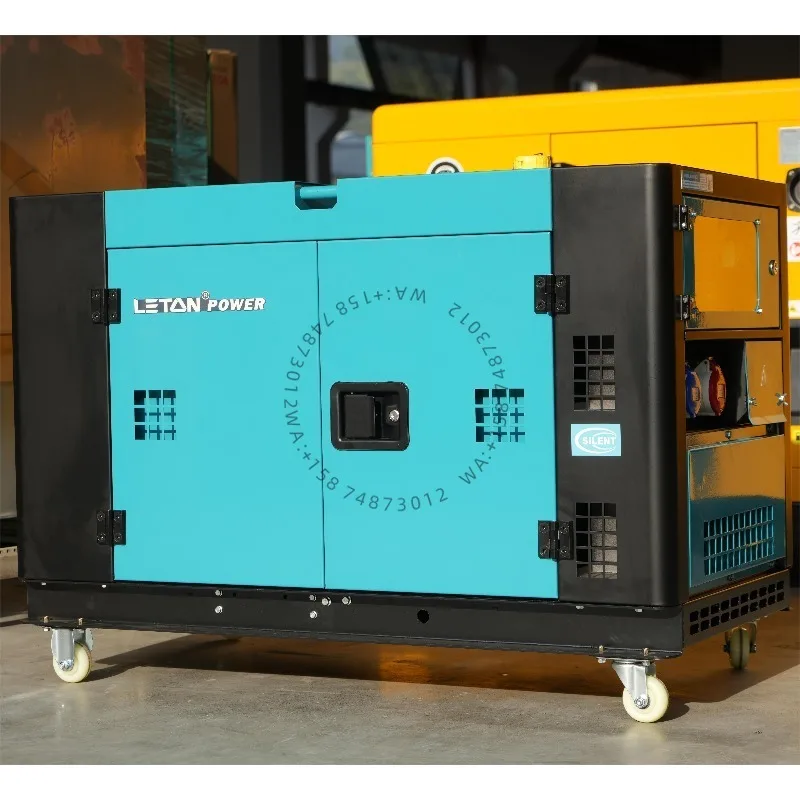 LETON POWER 10kW 12kW 15kW 12kVA 15kVA 20kVA Generador silencioso Die sel Generadores de uso doméstico Set para el hogar Generador eléctrico Die sel
