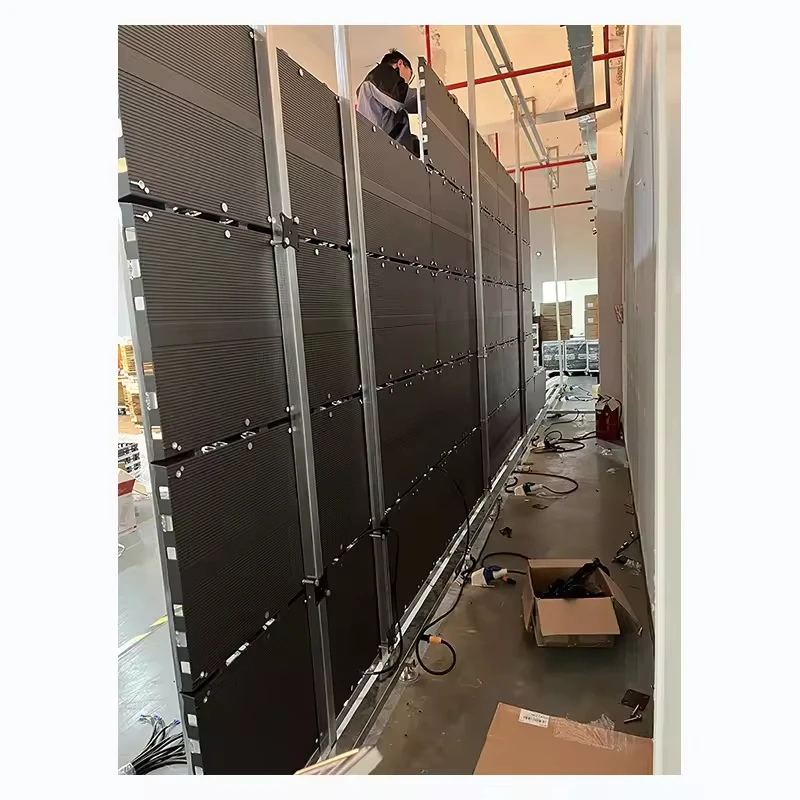 Commercial Indoor Wallpaper Front Service LED Display P1.953 P2.604 P2.9 P3.9 LED Video Wall Display Advertising Panel