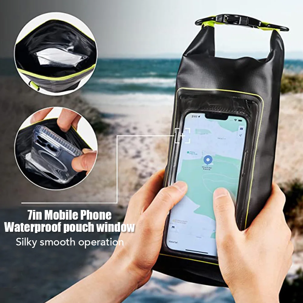 Funda impermeable para teléfono, bolsa seca para natación, funda subacuática, bolsa seca impermeable, funda para teléfono móvil, bolsa de agua para