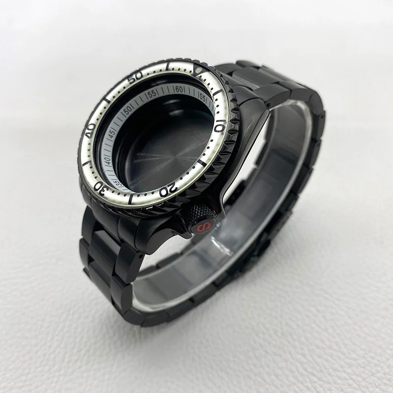 Mod NH35 SKX007 Watch case and Band Sets Fits NH34 NH35 NH36 4R 7S Movement Sapphire Glass NH35 Case Strap Kits Customizable