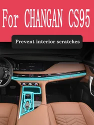 For CHANGAN CS95 COUPE 2021 2022 GPS navigation Automobile interior TPU protective film Anti-scratch film sticker accessories