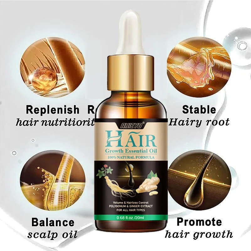 2023 Biotin Fast Hair Growth Oil  Regrowth Serum  Thinning Treatment   Liquid Anti- Loss for Women & Men view 5