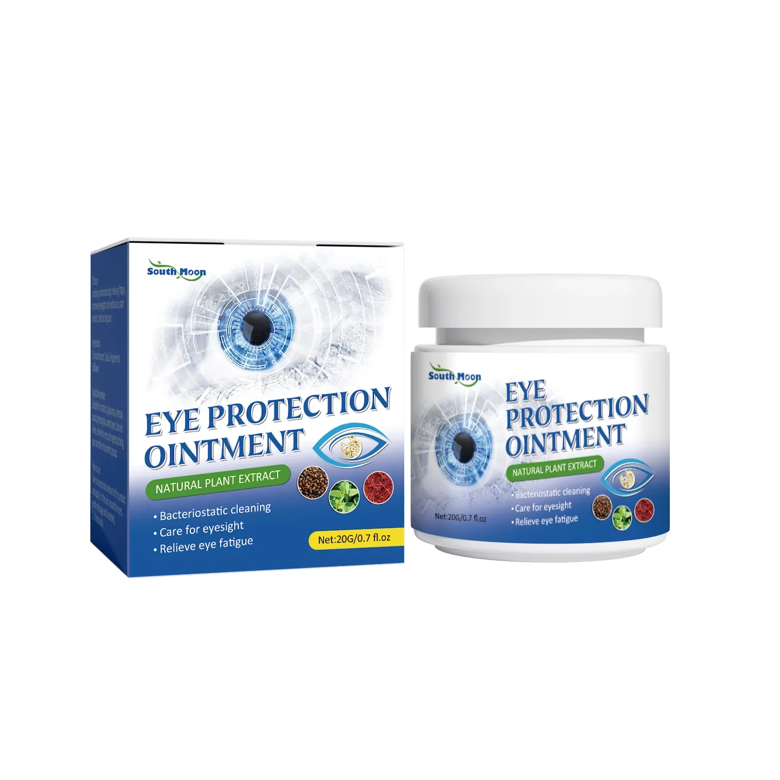 Eye Protection Ointment Herbal Improve Eyesight Treatment Cataract Myopia Glaucoma Relieve Eye Fatigue Dry Itchy Eye Care Cream