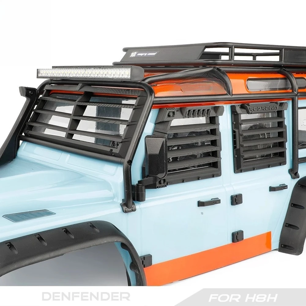 Window Armored Grille Modification Accessories for MJX 1/8 H8H RC Car Exterior Modification Upgrade Parts