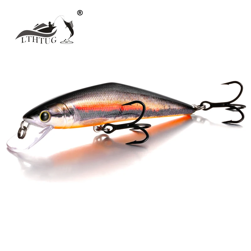 LTHTUG 2024 NEW Stream Fishing Lure D-CONTACT 72mm 8.3g Sinking Minnow Peche Artificial Hard Bait For Trout Perch Pike Salmon