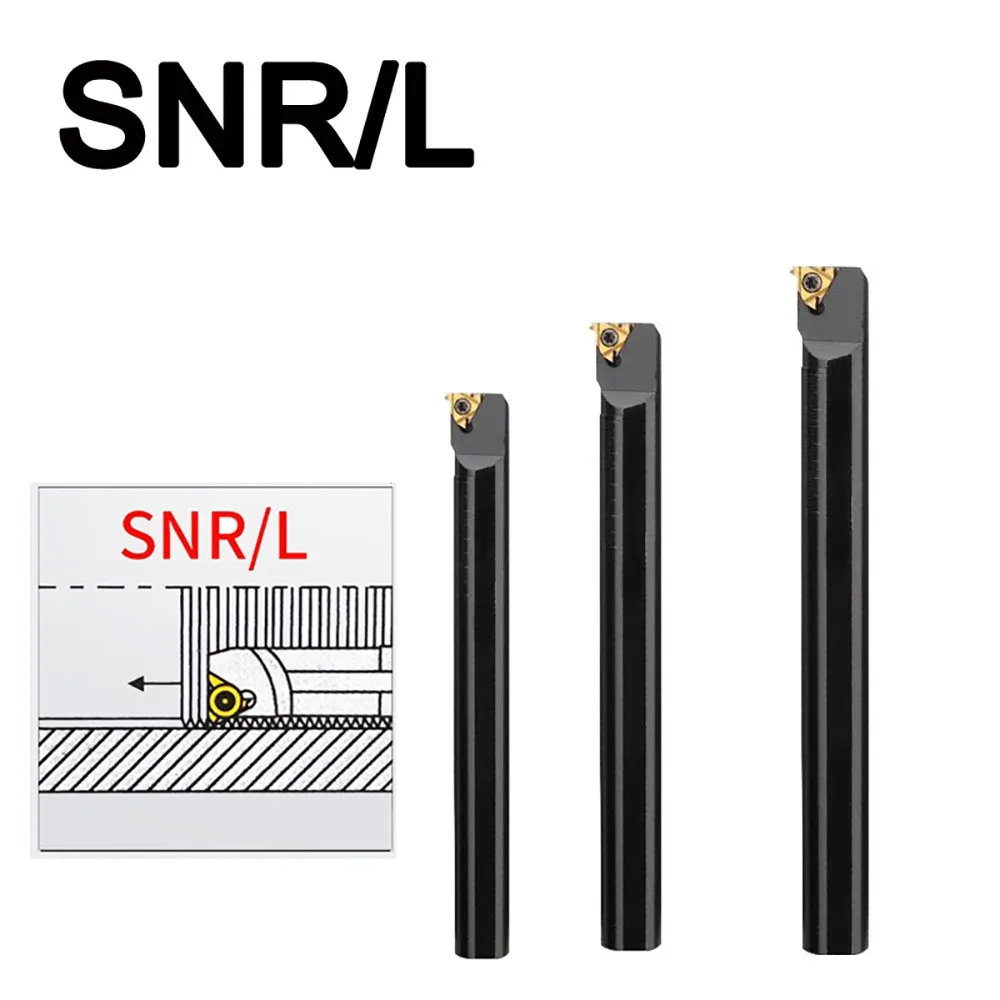 SNR0007H08 SNR0008K11 SNR0010K11 SNL0013M16 Internal Threaded Tool Holder SER SEL Slotting CNC Machining Turning Tools Shank