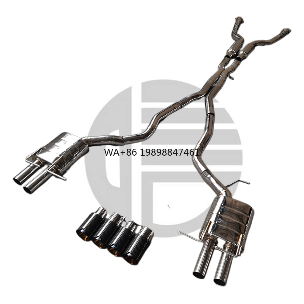 

Stainless Steel Catback Exhaust for BMW M5 E60/E61 2004-2010 S85 5.0 V8 With Muffler Valves Pipes Exhaust System