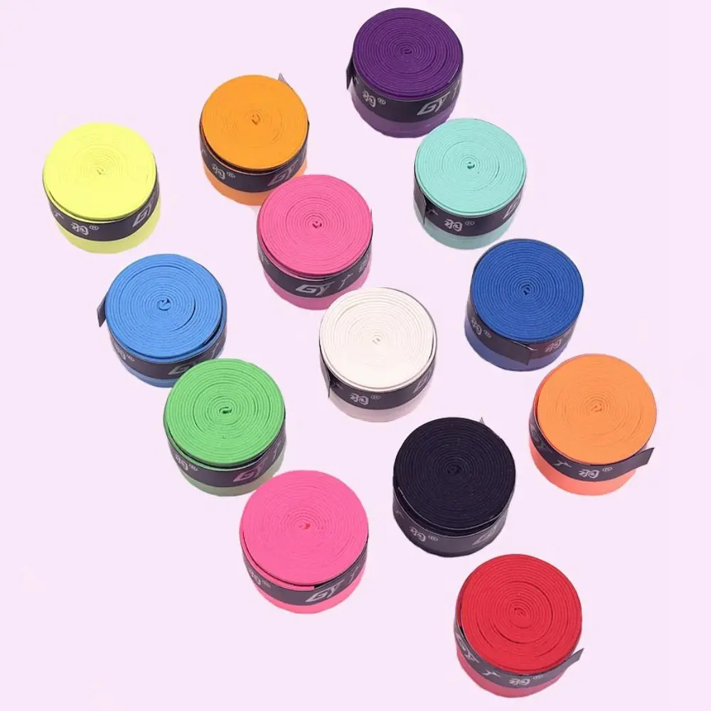 

Accessories PU Grip Tape Anti-slip Shock Absorption Anti-slip Band 9 Colors Thicken For Badminton Baseball Bats Badminton