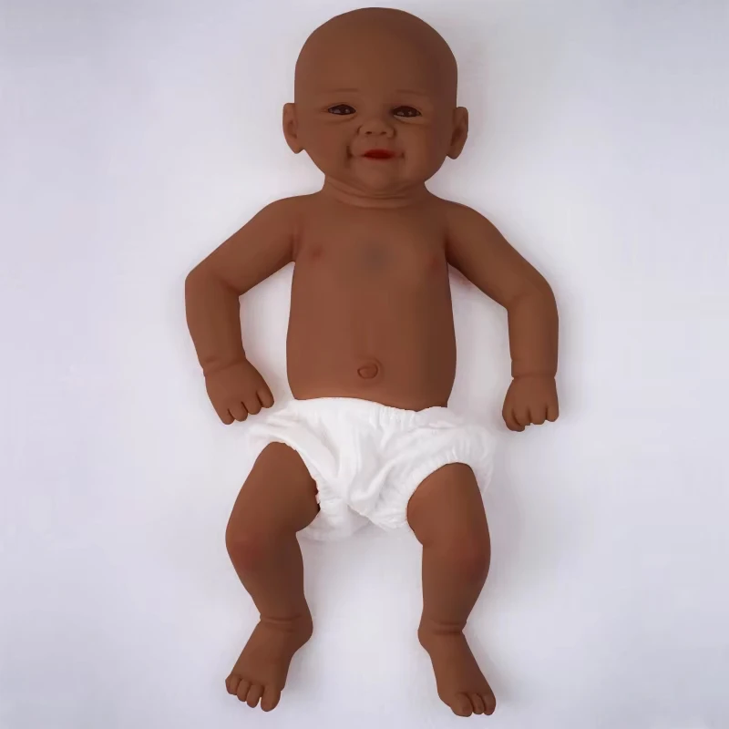 

Lifelike Reborn Doll -16.93 inches (approximately 43 centimeters) all silicone newborn, realistic veins and sleeping positions -