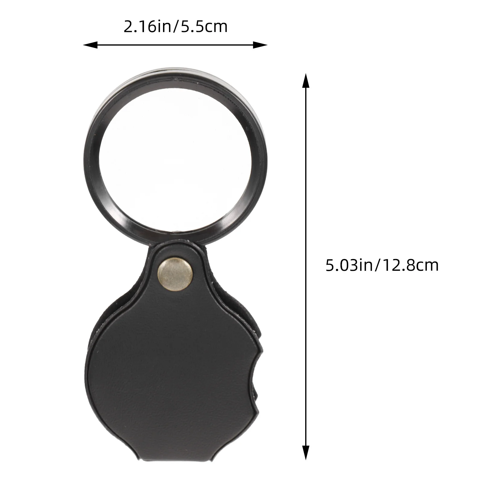 Lupas de mano prácticas para joyería, herramienta de aumento para explorar, diseño portátil ligero, alta definición, 12 Uds.