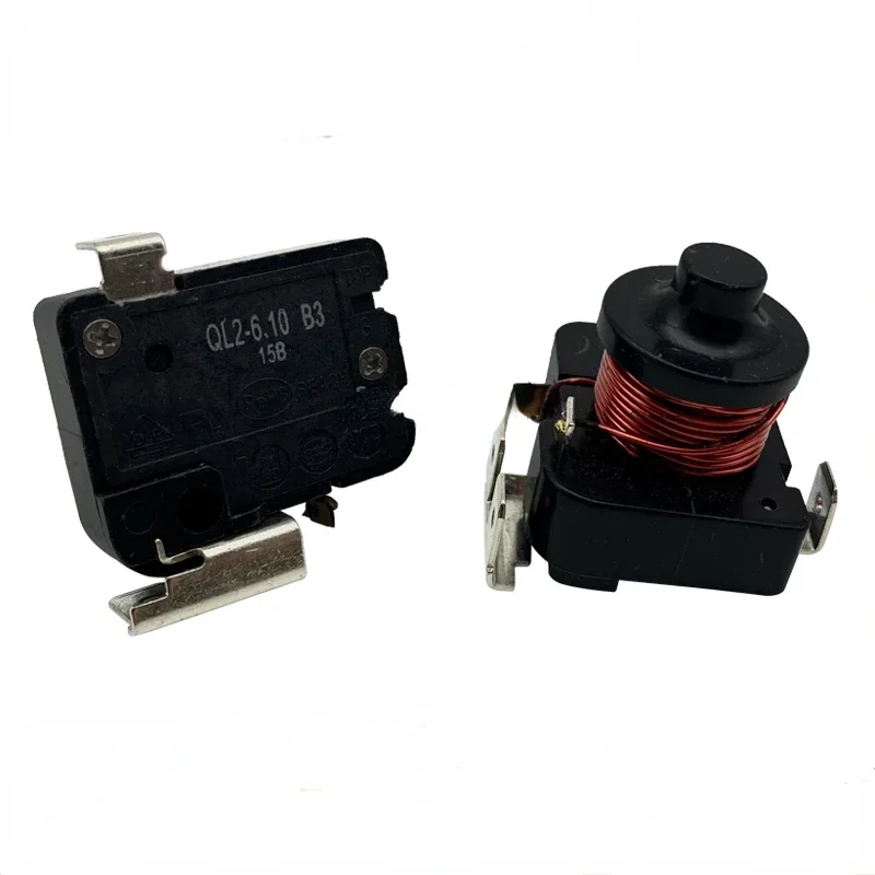 1PCS Refrigerator Freezer Starter Heavy Duty Starter Compressor Protector with Capacitor QL2-4.95 QL2-7.0 QL2-1.60