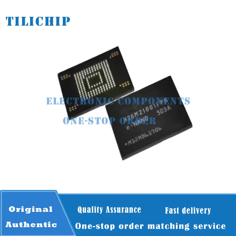 3pcs H26M21001FPR 2GB EMMC font version 4.41 FBGA-153 memory chip