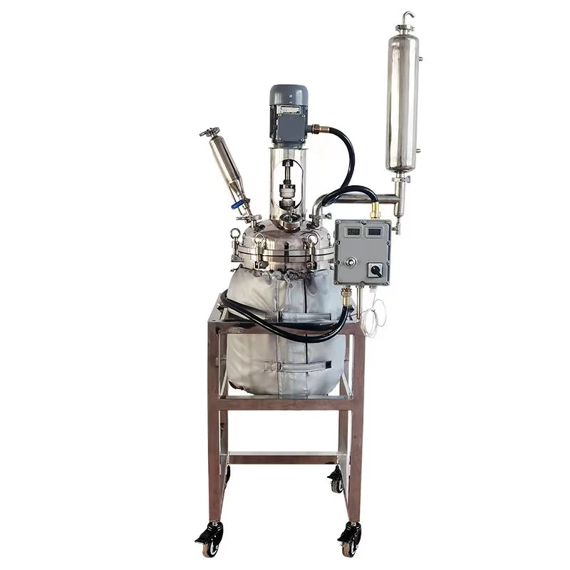 High Quality Double-layer Stainless Steel Laboratory Reactor Hydrogenation Reactor Stainless Steel Tank