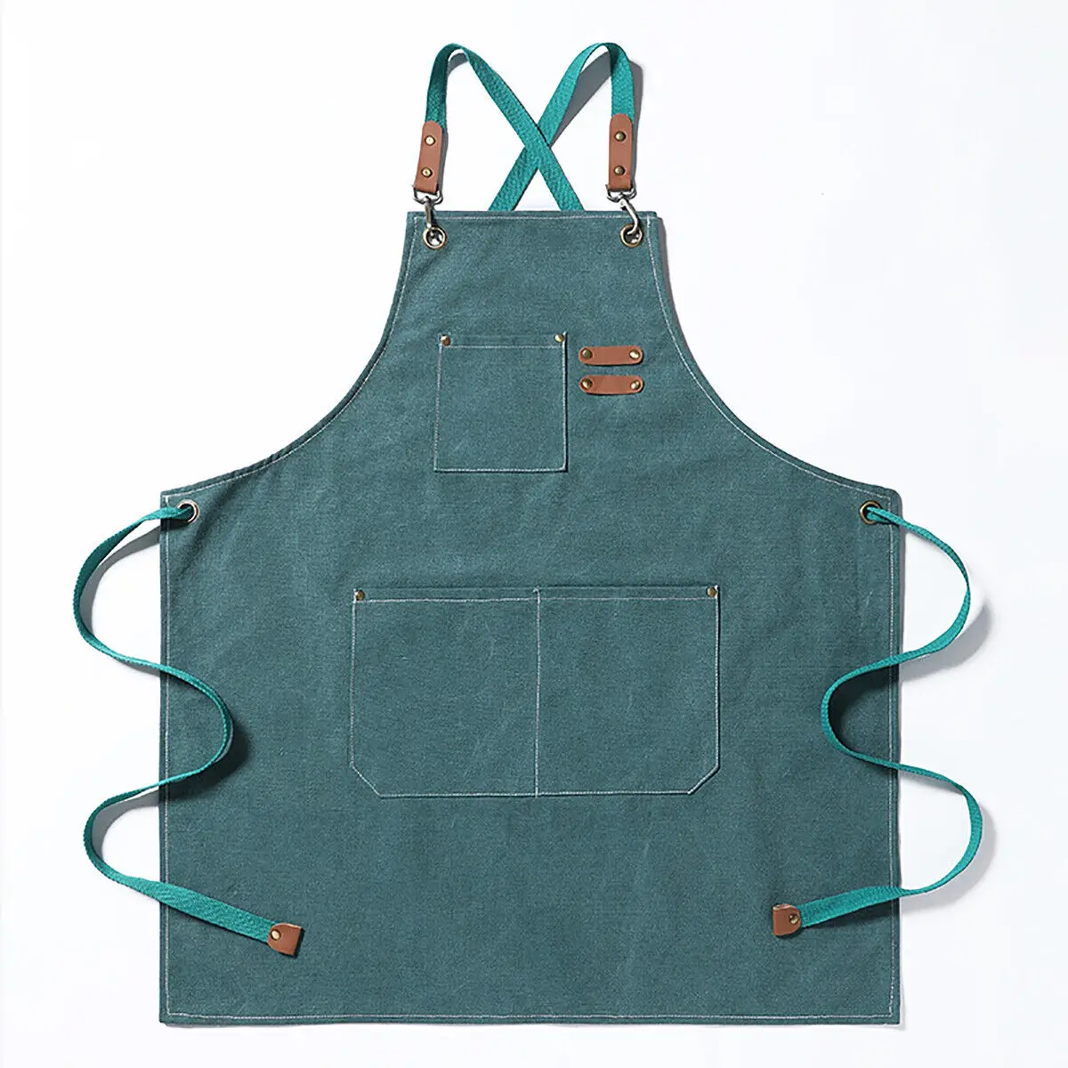 Alta marca uomo donna tela spessa Denim bavaglino grembiule cucina cucina officina lavoro pesante grembiule accessori da cucina per la casa