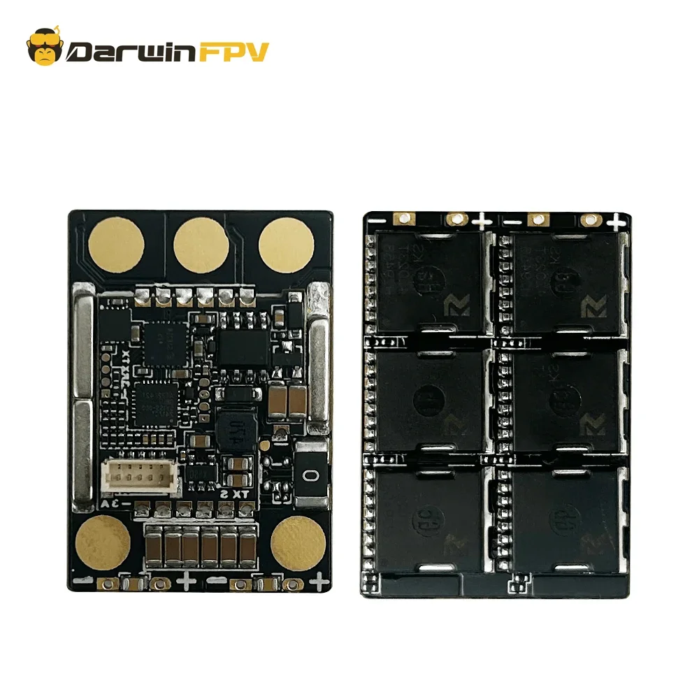 VivaDarwinFPV 'Cement' Ultra-Durable BLHeli_32 AM32 80A 12S Waterproof IP67 ESC For RC FPV Car