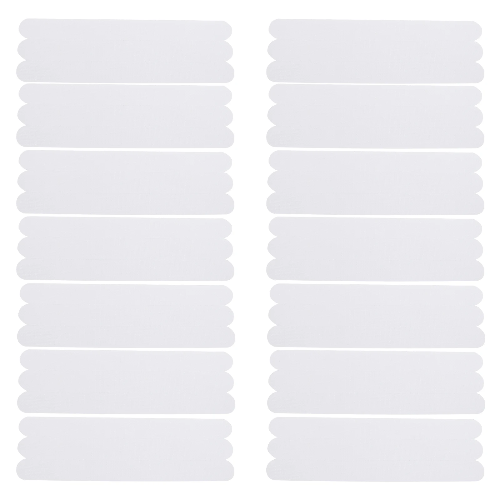 

24 Pcs Anti slip Strips Transparent Stickers White Shower Safety Bath Tape Non skid Bathtub Child Durability Waterproof Bathroom