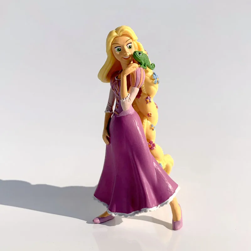 Disney Cartoon grovigliato Rapunzel Pascal Action Figure Toys Chameleon Dolls decorazione modello regalo bambini