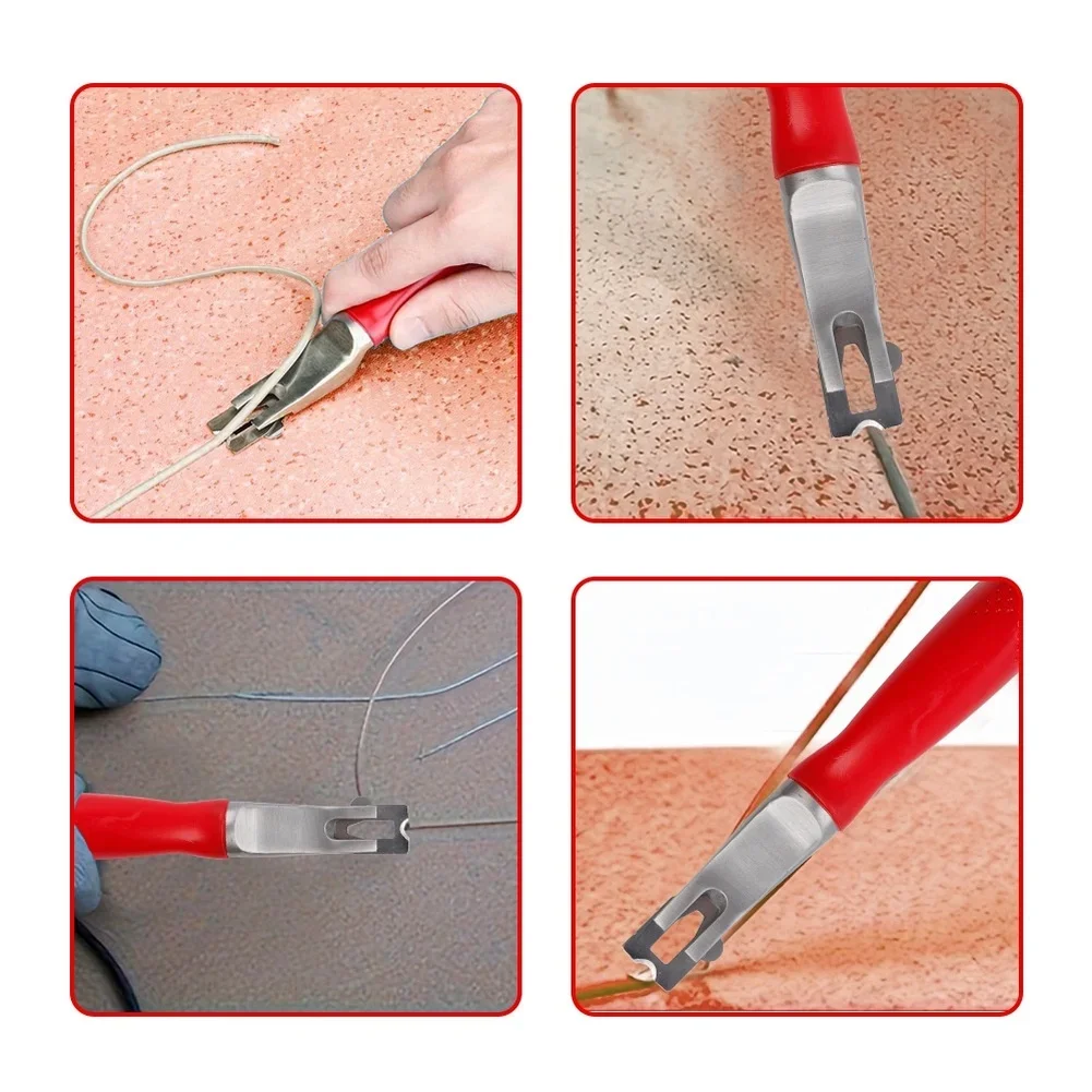 Hand Tool For Scraping Weld Seams And Leveling Floors With Three SharpBlades Leveling Tool For Fast Material Removal