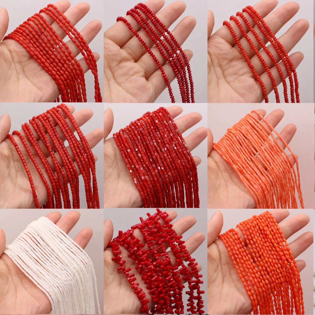 Artificial Coral Beads Mix-Color Different Shapes Loose Exquisite Beaded For Jewelry Making DIY Bracelet Necklace Accessories