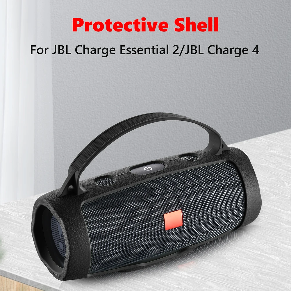 Silicone Case Cover Bluetooth Speaker Case for JBL Charge Essential 2 Travel Bags Carry Storage Box for JBL Charge Essential 2