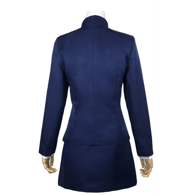 

Anime Jujutsu Kaisen Zenin Maki Cosplay Costume Top Skirt Halloween Party Uniform Woman Dress Wigs