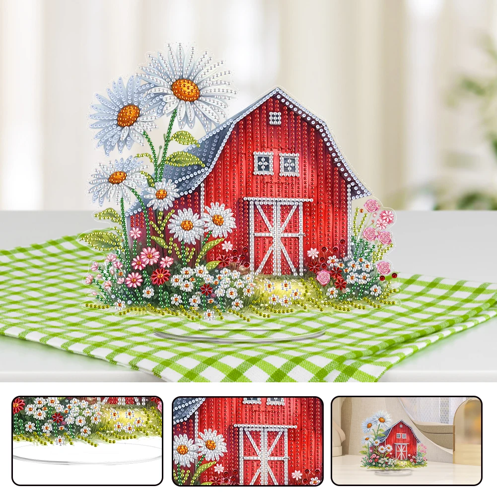 

Decorative Diamond Painting Ornament Kit for DIY Home Decor with High-Quality Acrylic and Sparkling Diamonds Perfect for Gift and Display