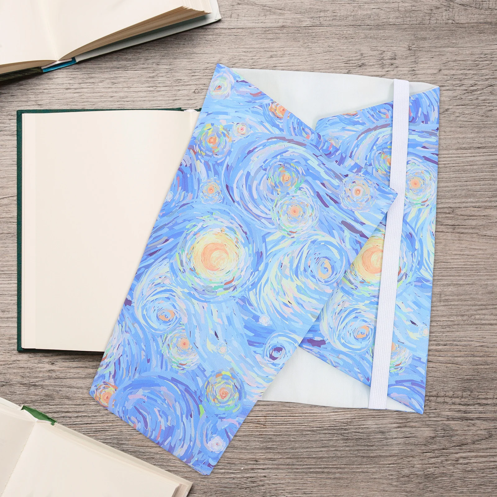 

Handmade Fabric Book Cover Sleeve Artistic Composition Notebook Sleeve Journal Planner Travel School A4 Protector