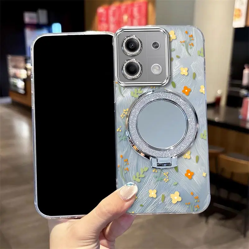 ملاحظة 13 جميل زهرة سوار حامل جراب هاتف ل Xiaomi Redmi ملاحظة 13 13Pro 12 14ProPlus 12R 12Pro 11ProPlus 11EPro غطاء