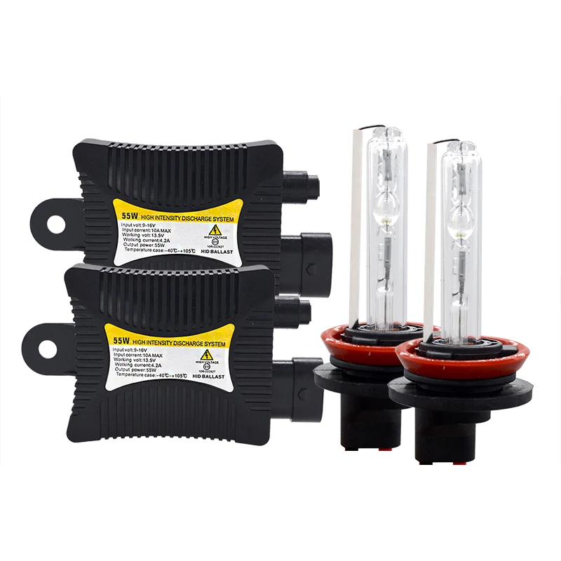 

DC12V Xenon HID Kit 55W H1 H3 H7 H11 9005 9006 HID Xenon Light Car Headlamp Kit 4300K 6000K Slim Lighting Ballast ignition light