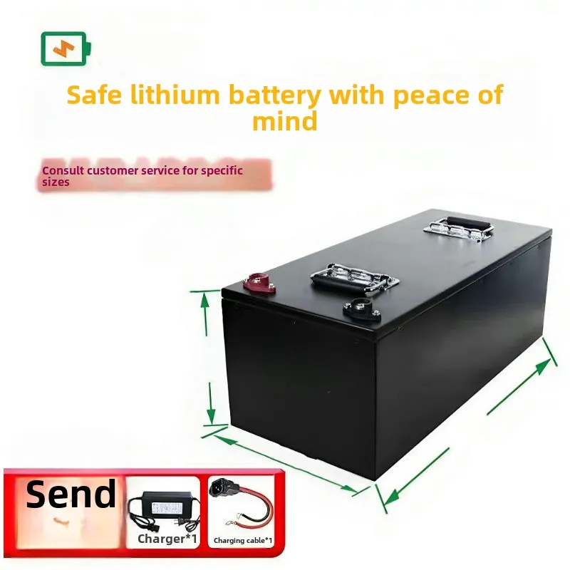 60V LiFePO4 Battery | 50Ah-100Ah | Smart BMS | Solar Ready | Deep Cycle