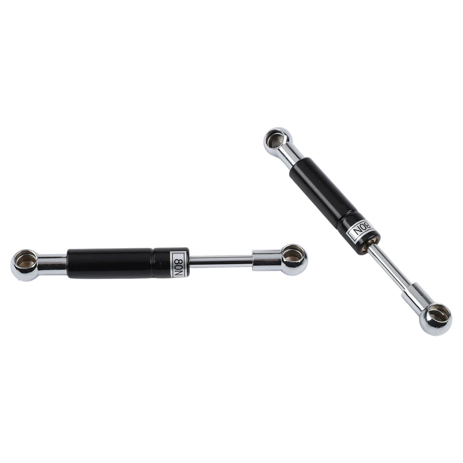 Metal Support Rod with Hydraulic Mechanism for Cabinets and Doors Providing Reliable Lift Assistance in Wood and Aluminum Frames