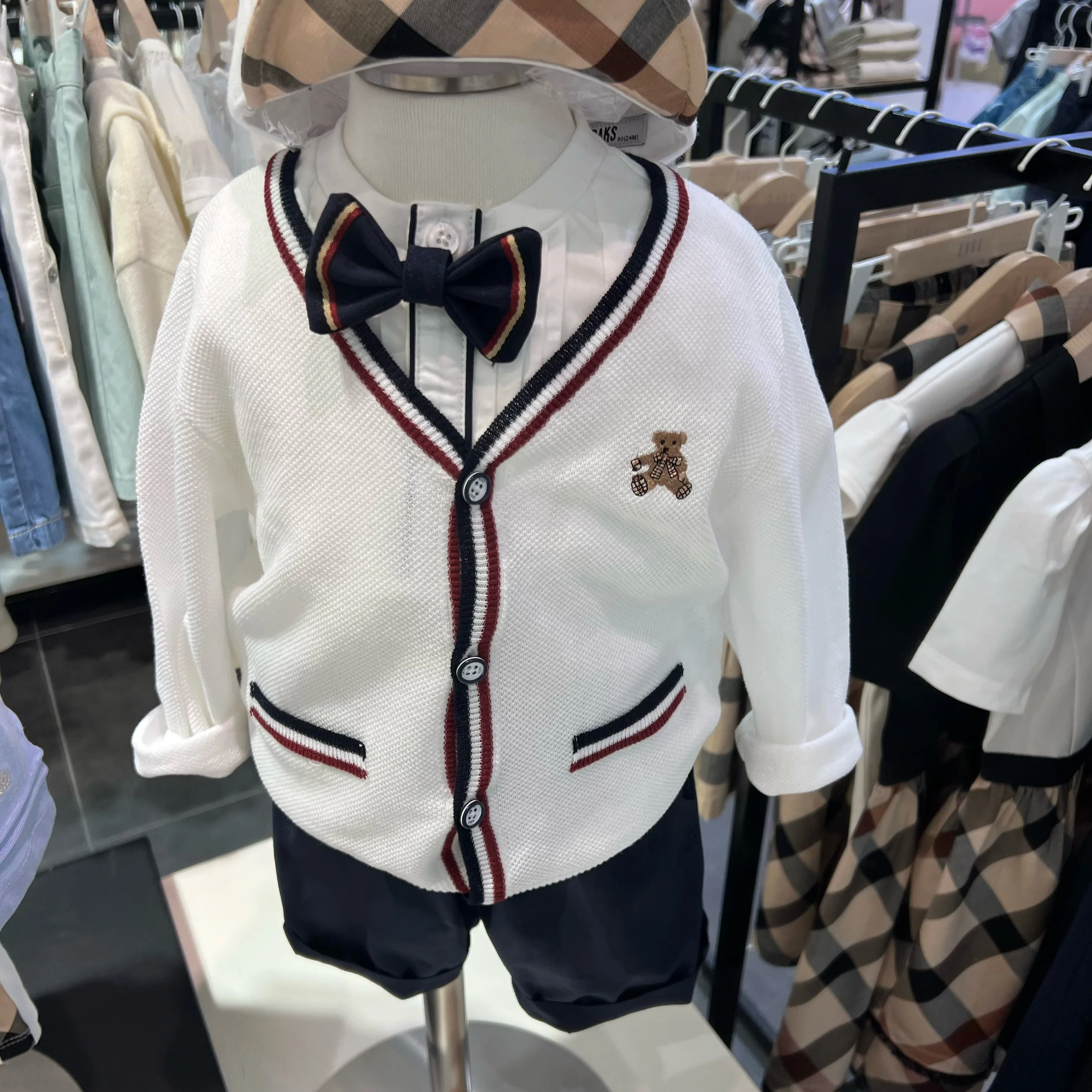 spring-autumn-knitted-v-neck-cardigan-for-kids-boys-girls-fashionable-british-college-style-long-sleeve-cotton-pure-color
