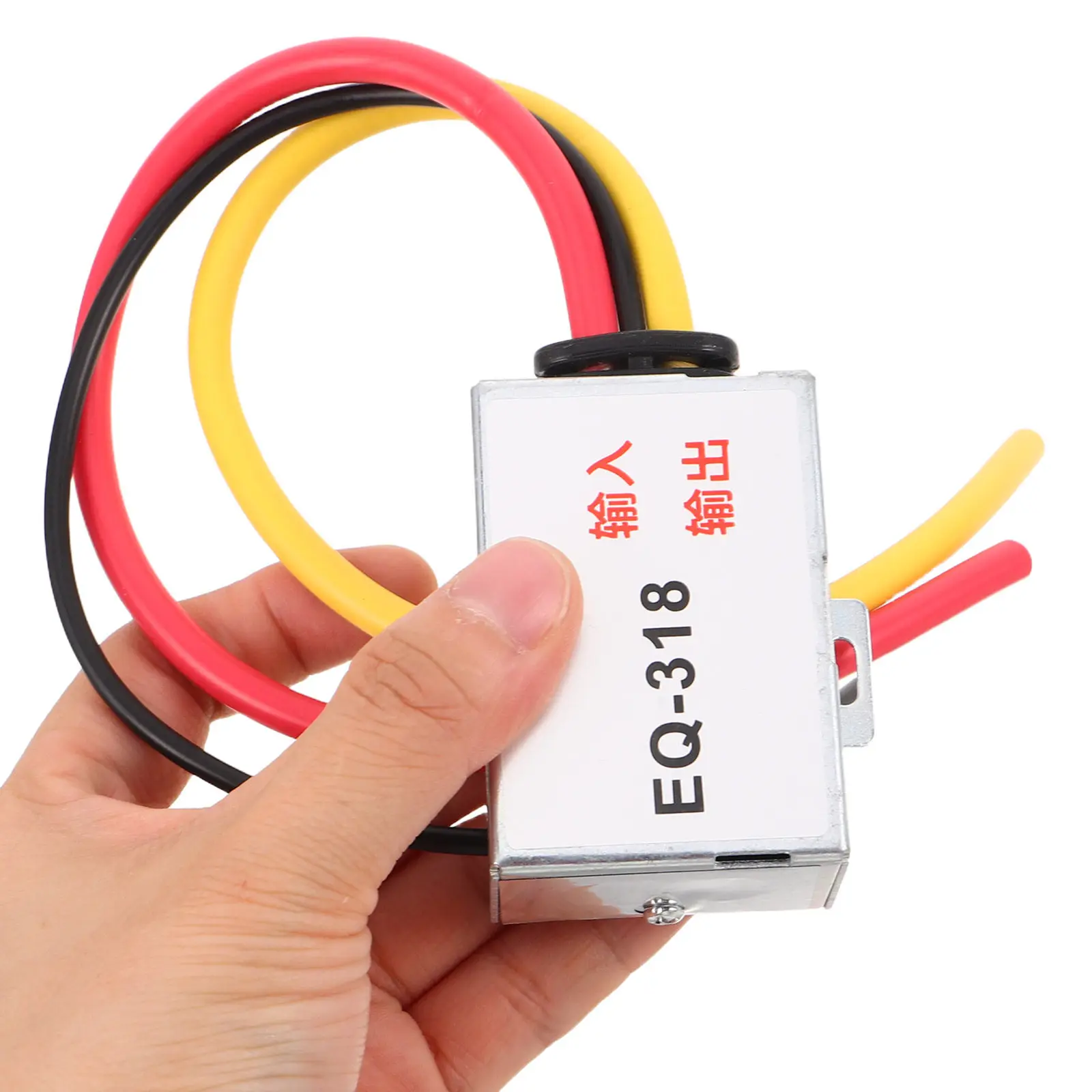 Car Audio Noise Filter Inline Compact Stereo Amplifier Ground Loop Suppression Powerline Noise Reduction Filter for Automotive