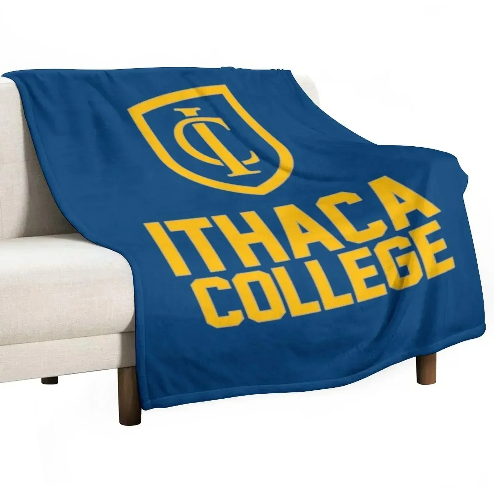 

Ithaca College Throw Blanket Summer Beddings Multi-Purpose Blankets