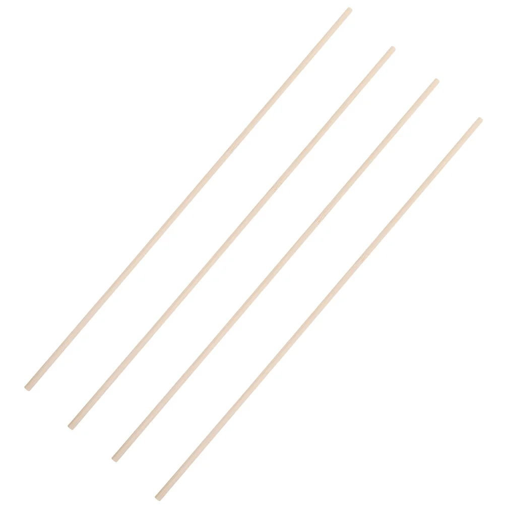 

4Pcs Bamboo Rod Director Chair Seat Support Stick Durable Frame Replacement Parts Lightweight Chair Accessories